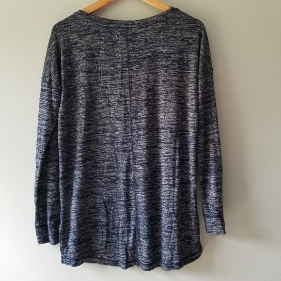 Lou & Grey Heather Purple Tunic Sweater Small - Picture 6 of 7